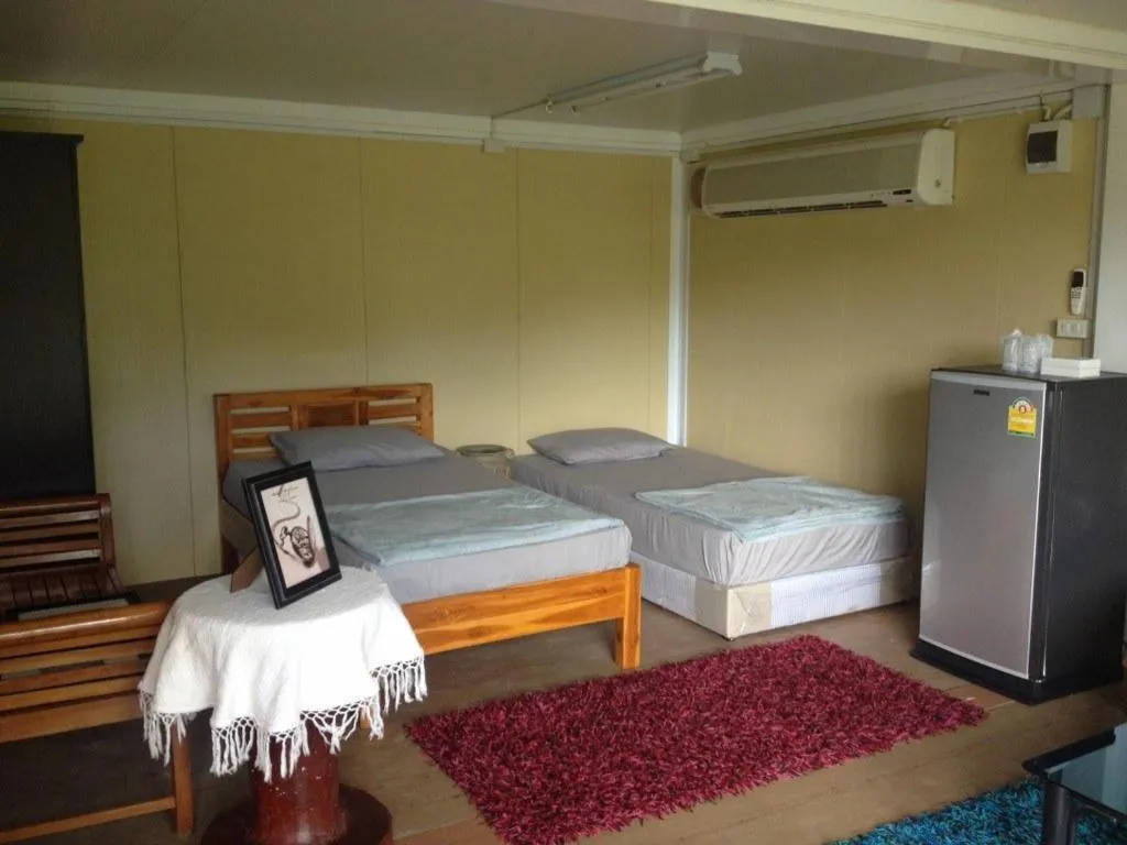 Bed in Pattharapuri Valley Resort