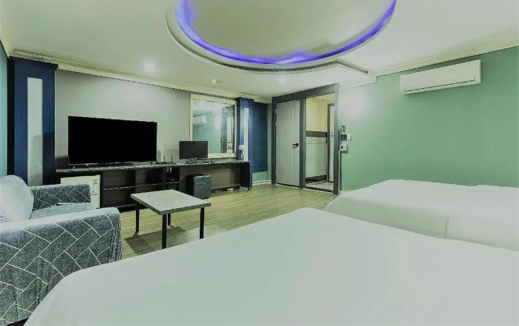 Bed in Hotel Head-One