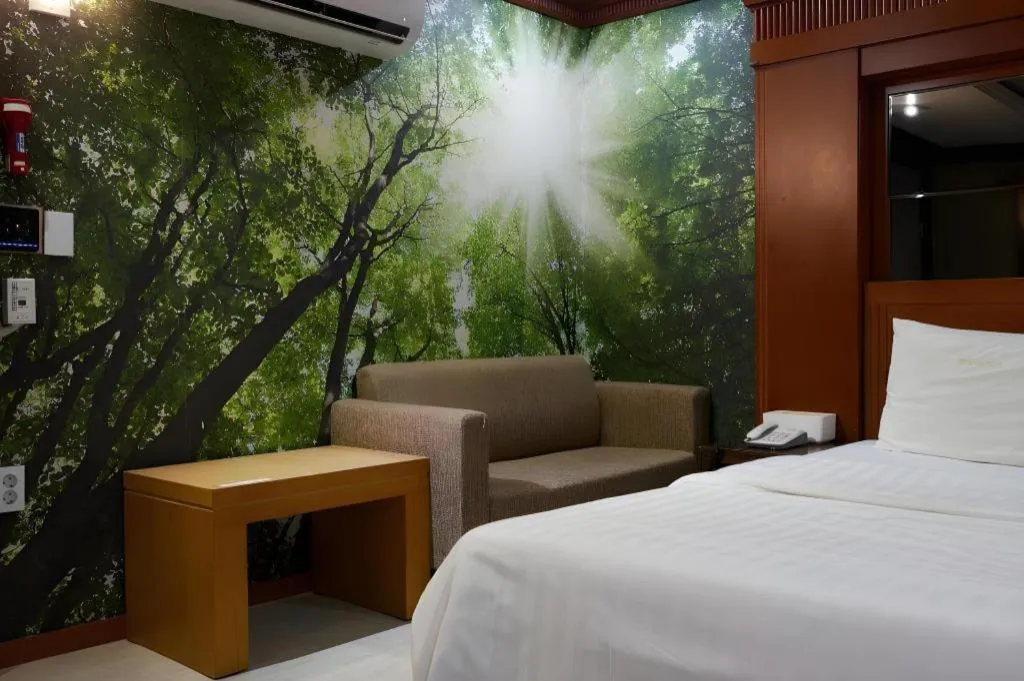 Bed in Hotel Head-One