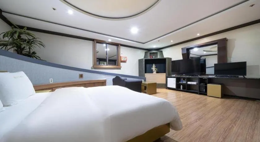 Bed in Hotel Head-One