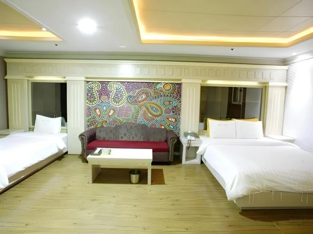 Bed in Hotel Head-One