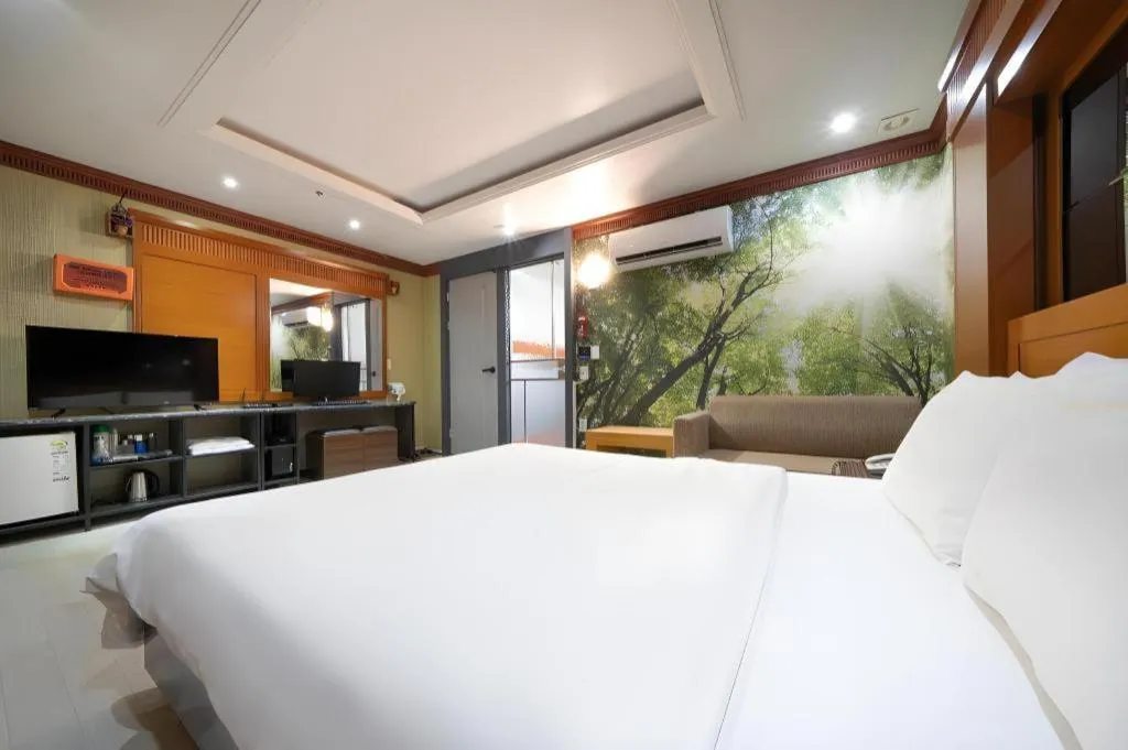 Bed in Hotel Head-One