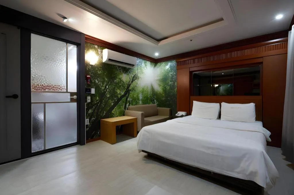 Bed in Hotel Head-One