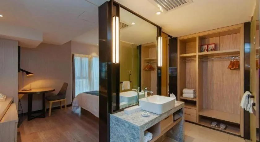 Bed in Echarm Hotel Guiyang International Convention & Exhibition Center