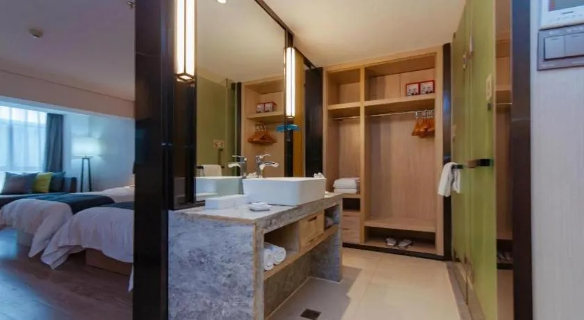 Bed in Echarm Hotel Guiyang International Convention & Exhibition Center