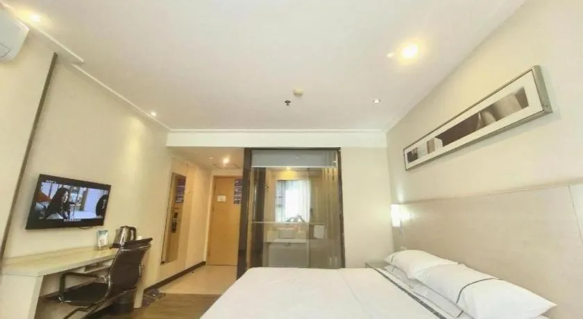 Bed in City Comfort Inn Baise Tianlin