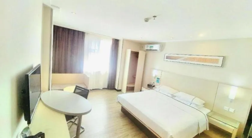 Bed in City Comfort Inn Baise Tianlin