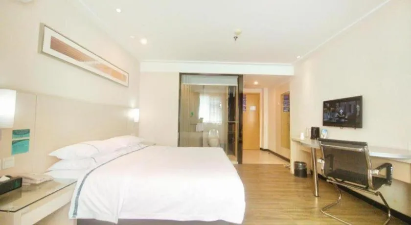 Bed in City Comfort Inn Baise Tianlin