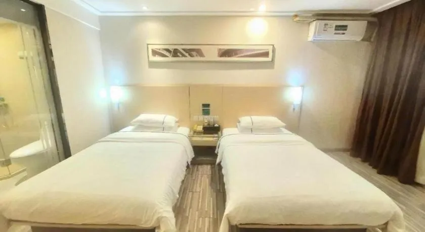 Bed in City Comfort Inn Baise Tianlin