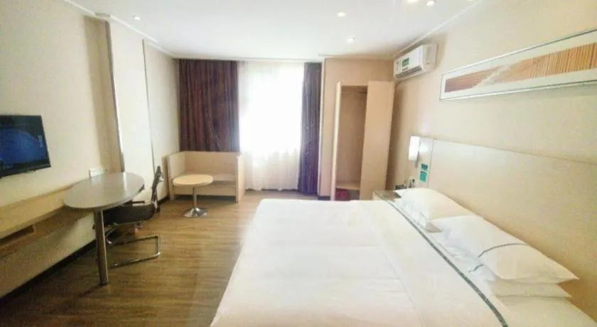 Bed in City Comfort Inn Baise Tianlin