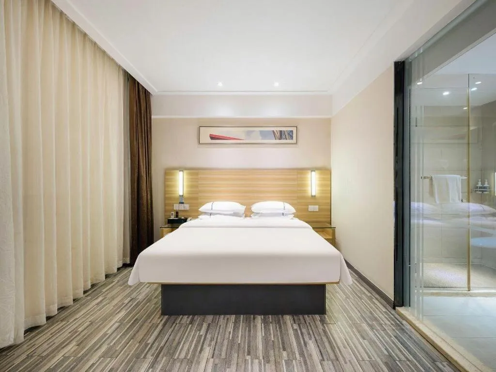 Bed in City Comfort Inn Baise Tianlin