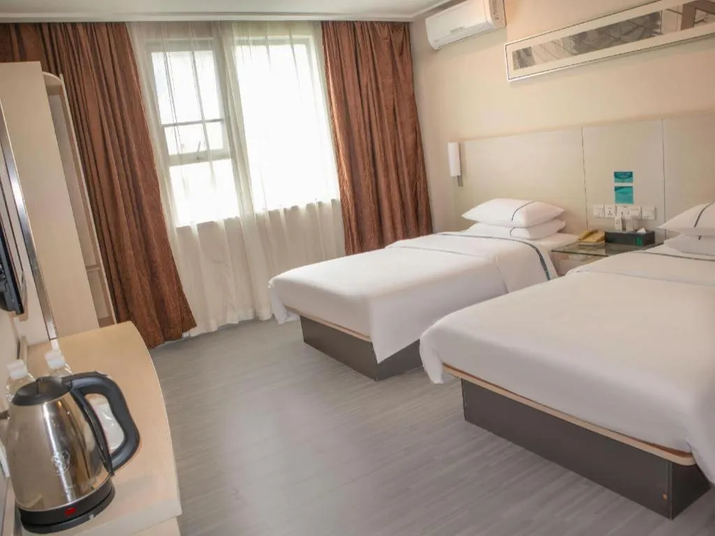 Bed in City Comfort Inn Baise Tianlin