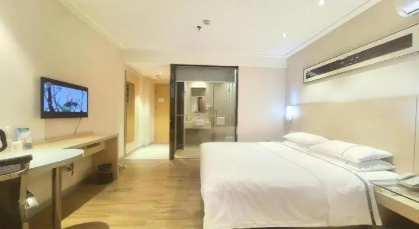 Bed in City Comfort Inn Baise Tianlin