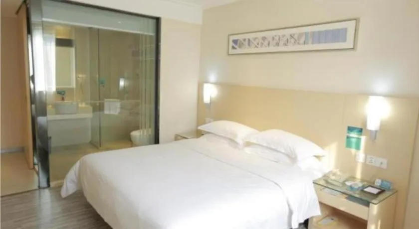 Bed in City Comfort Inn Baise Tianlin