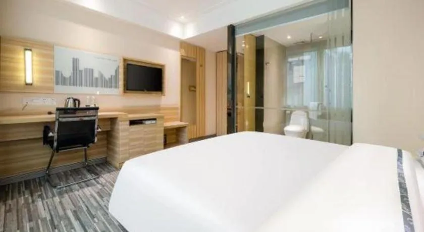 Bed in City Comfort Inn Baise Tianlin