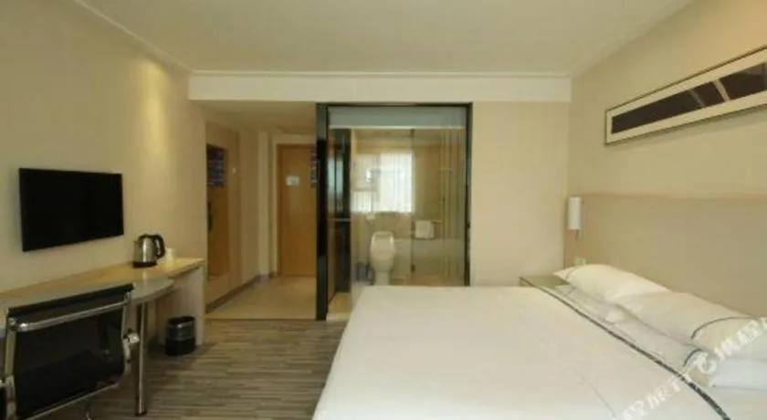 Bed in City Comfort Inn Baise Tianlin
