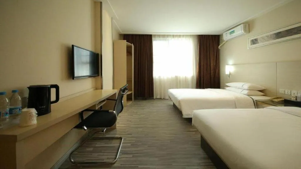 Bed in City Comfort Inn Baise Tianlin