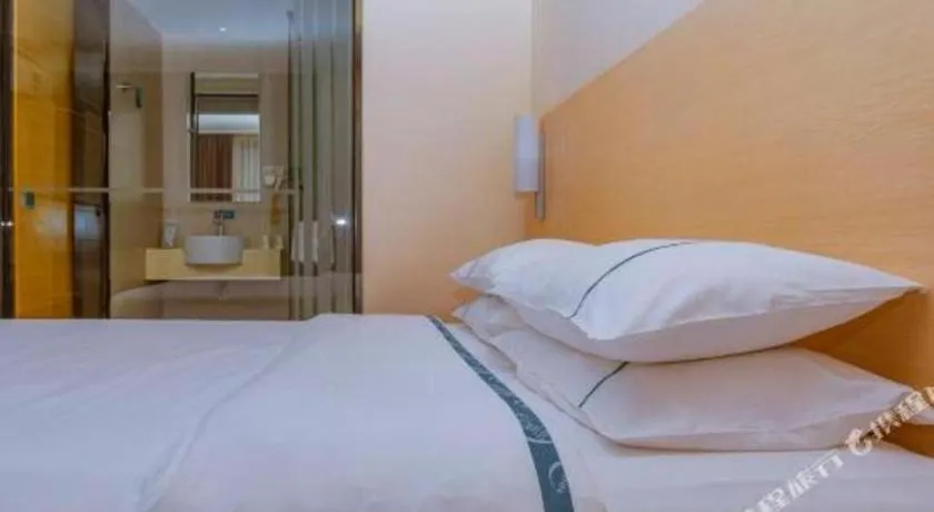 Bed in City Comfort Inn Baise Tianlin