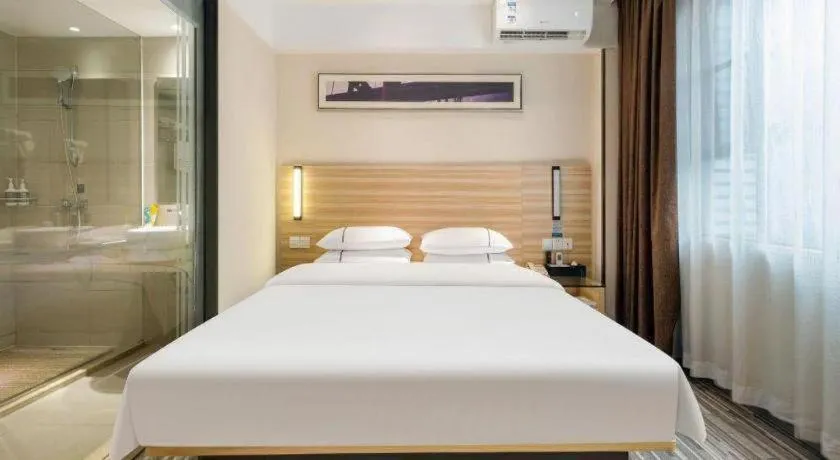 Bed in City Comfort Inn Baise Tianlin