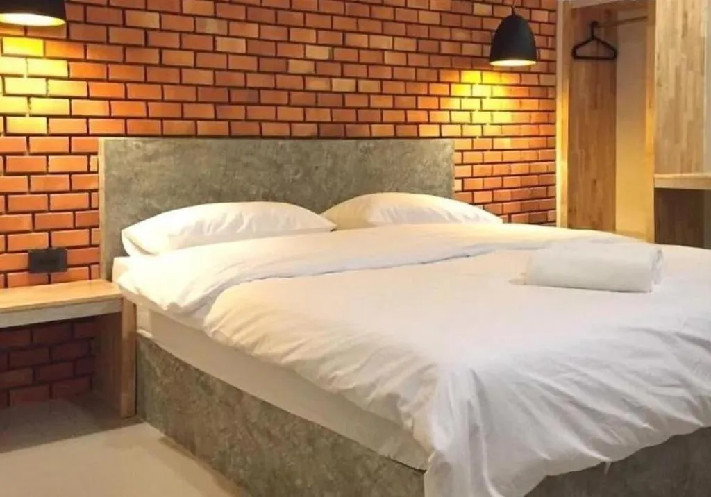 Bed in Nata Resort Chanthaburi II