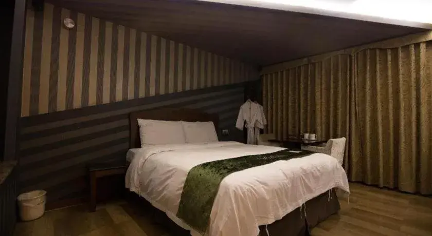 Bed in Benikea Ariul Hotel Bed in Benikea Ariul Hotel