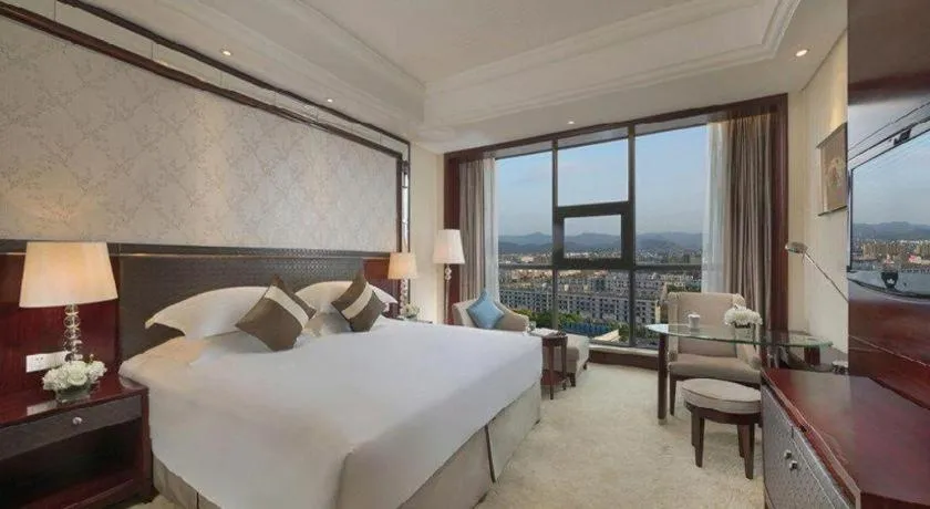 Bed in Maison New Century Hotel Cixi