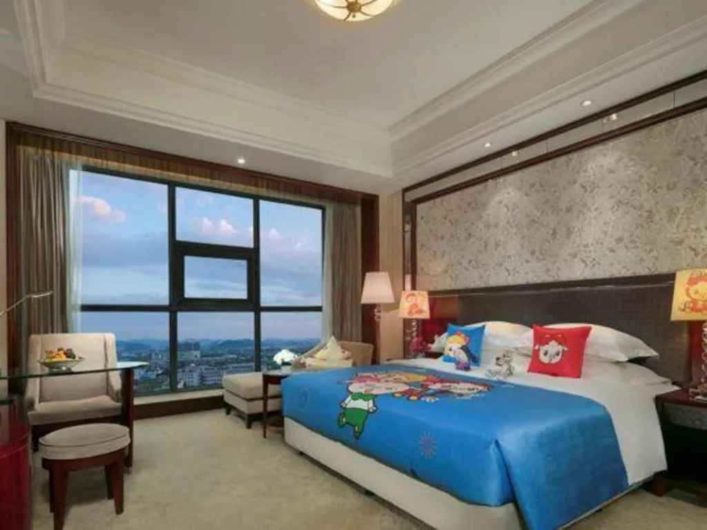 Bed in Maison New Century Hotel Cixi