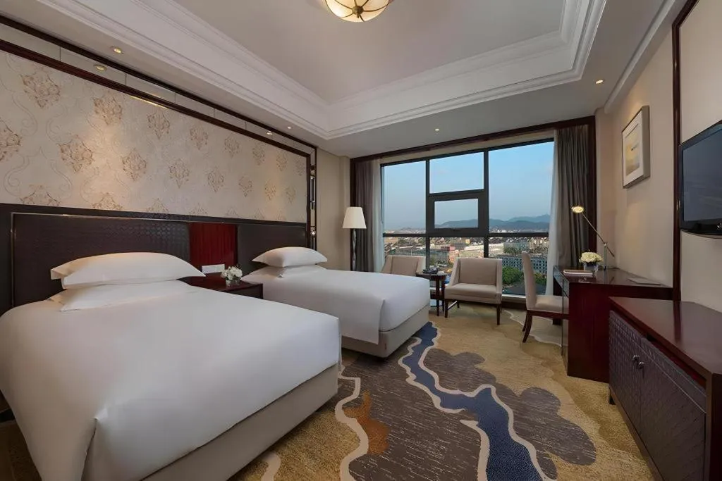 Bed in Maison New Century Hotel Cixi