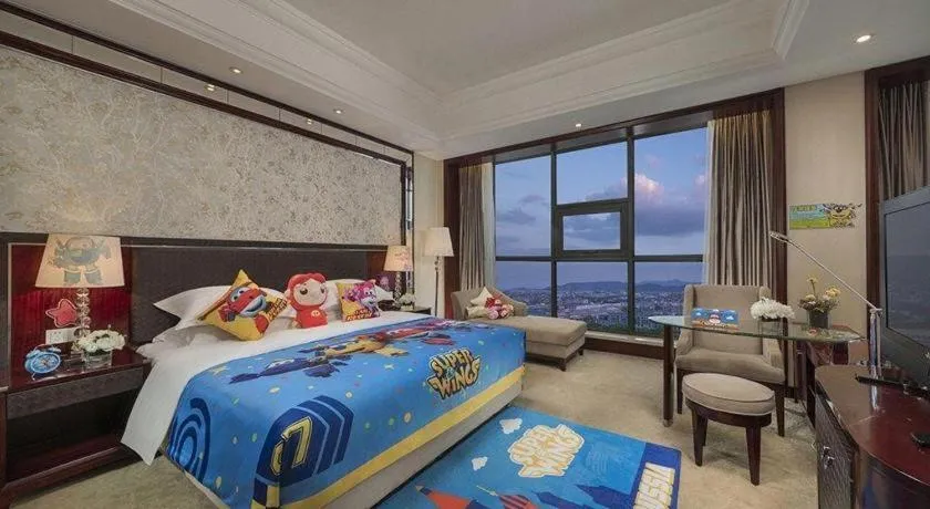 Bed in Maison New Century Hotel Cixi