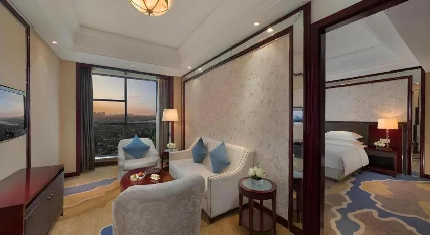 Bed in Maison New Century Hotel Cixi