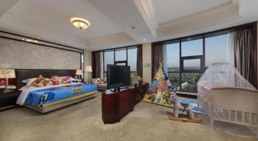 Bed in Maison New Century Hotel Cixi