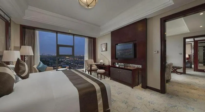 Bed in Maison New Century Hotel Cixi