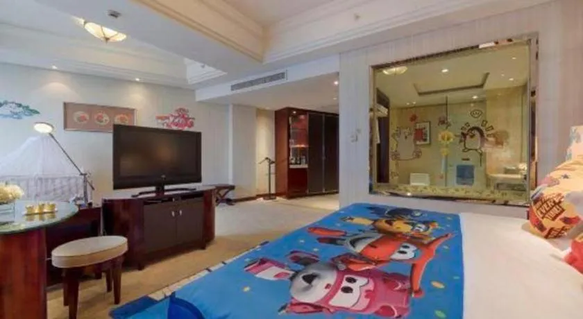 Bed in Maison New Century Hotel Cixi