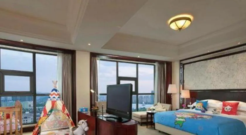 Bed in Maison New Century Hotel Cixi