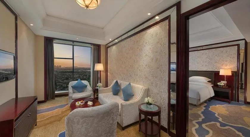 Bed in Maison New Century Hotel Cixi