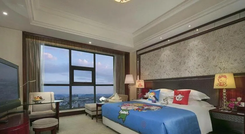 Bed in Maison New Century Hotel Cixi