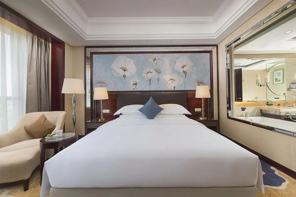 Bed in Maison New Century Hotel Cixi