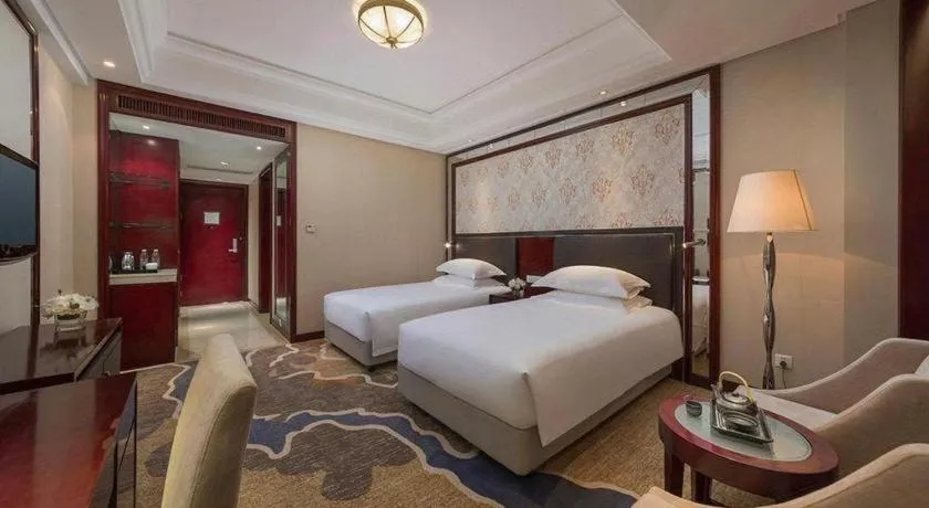 Bed in Maison New Century Hotel Cixi