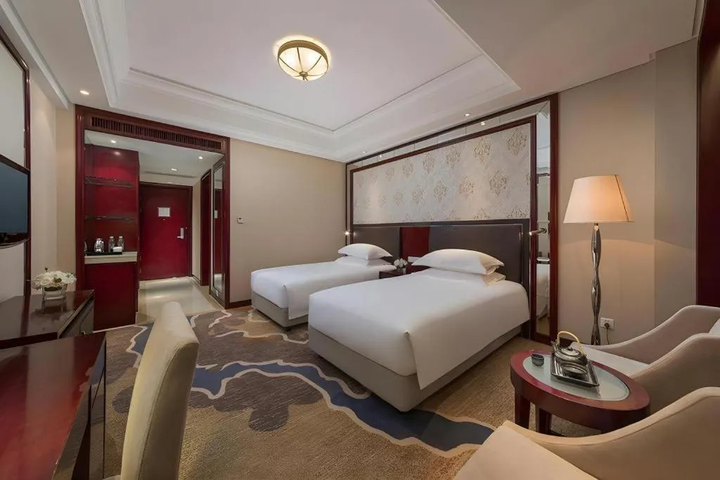 Bed in Maison New Century Hotel Cixi