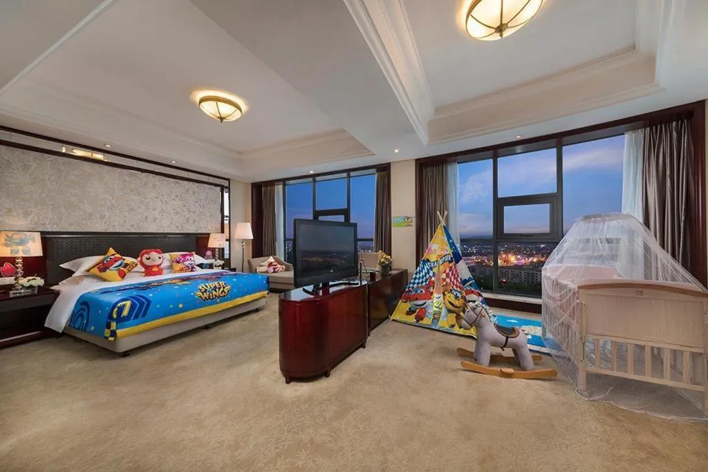 Bed in Maison New Century Hotel Cixi