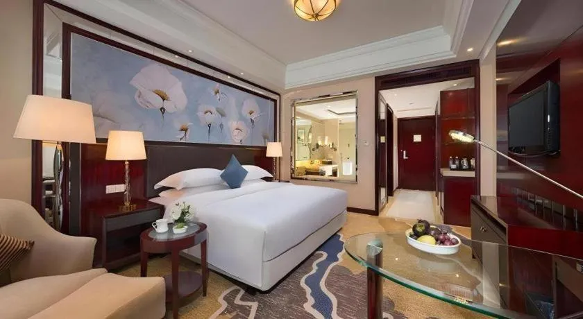 Bed in Maison New Century Hotel Cixi