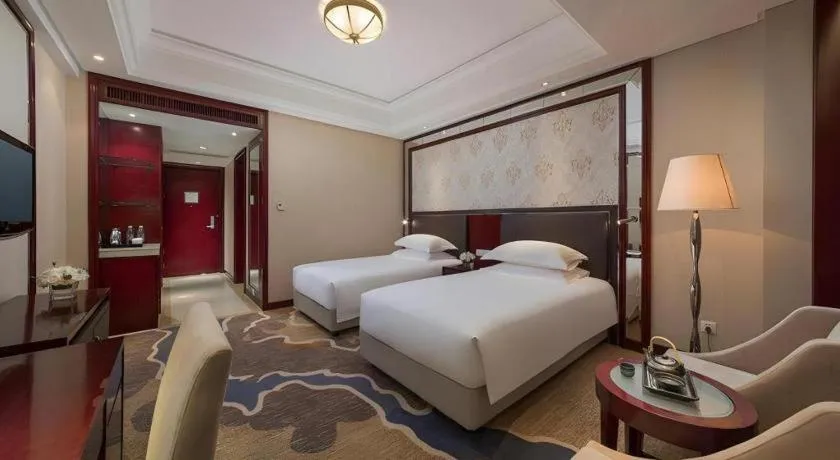 Bed in Maison New Century Hotel Cixi