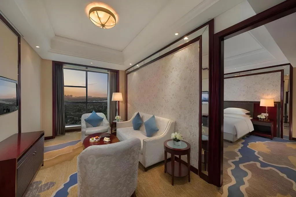 Bed in Maison New Century Hotel Cixi