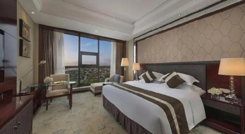 Bed in Maison New Century Hotel Cixi