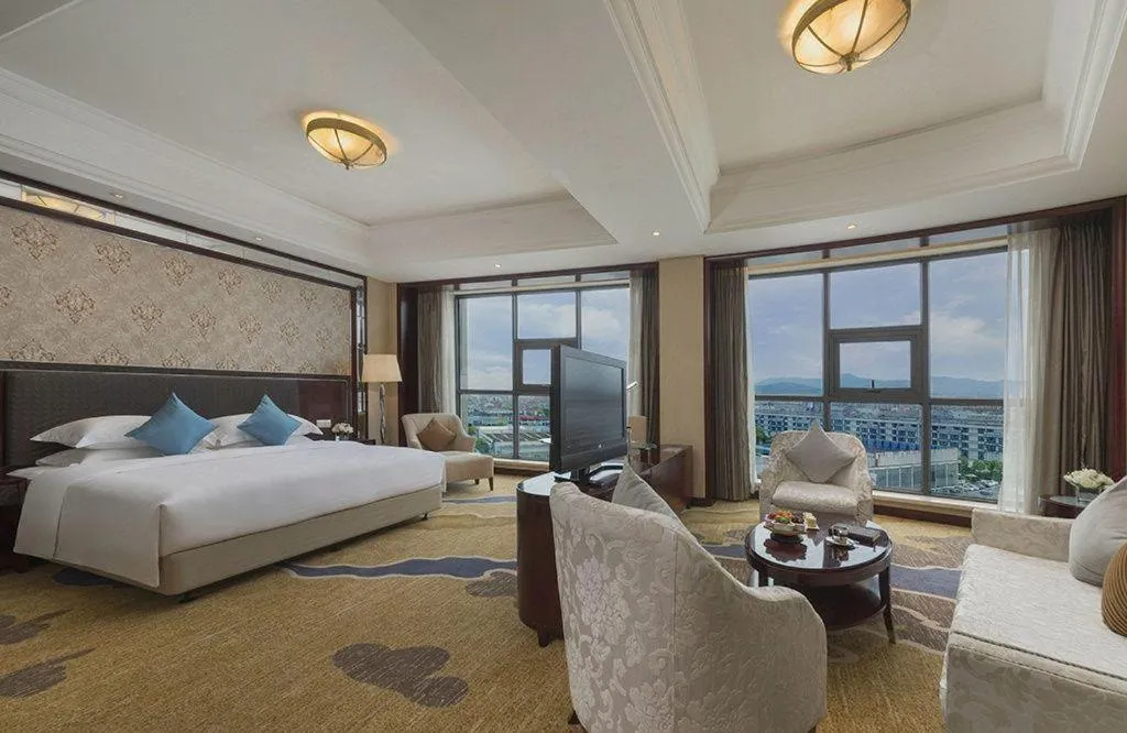 Bed in Maison New Century Hotel Cixi