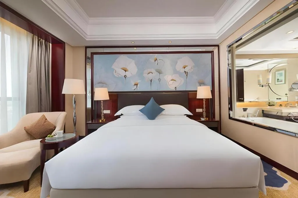 Bed in Maison New Century Hotel Cixi