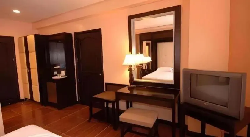 Bed in Planta Centro Bacolod Hotel & Residences Bed in Planta Centro Bacolod Hotel & Residences