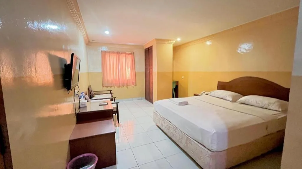 Bed in Batam Star Hotel