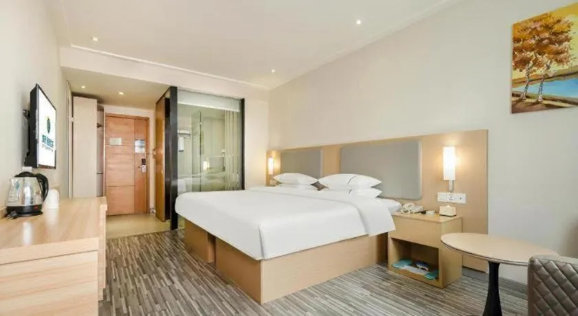 Bed in City Comfort Inn Nanning Zoo Keyuan Avenue