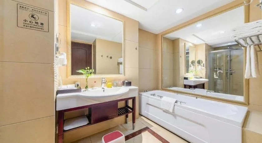 Bed in Country Garden Phoenix Hotel Anqing